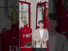 Βιομηχανική συσκευή καταστολής πυρκαγιάς Fm200 τύπου υδρατρείου