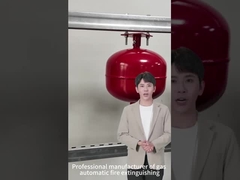 Συστήματα καταστολής πυρκαγιάς με αέρια από 10 έως 1000 kg