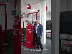 Σύστημα καταστολής πυρκαγιάς με έμβολο FM200 υψηλής ασφάλειας