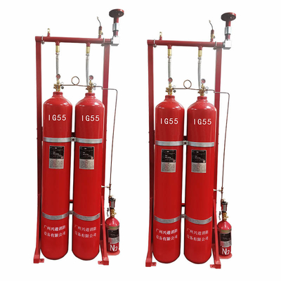 Actuation Automatic Or Manual Start Inert Gas Fire Suppression System High Safety