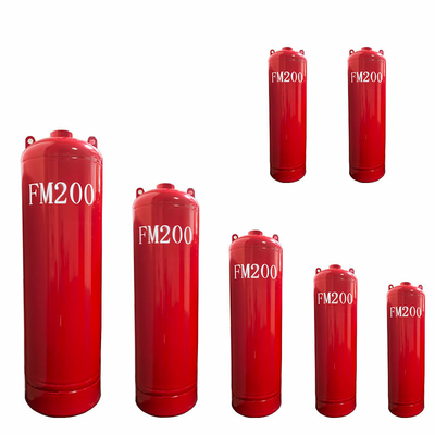 Steel Gaseous Fire Cylinder Easy To Install For Various Environments