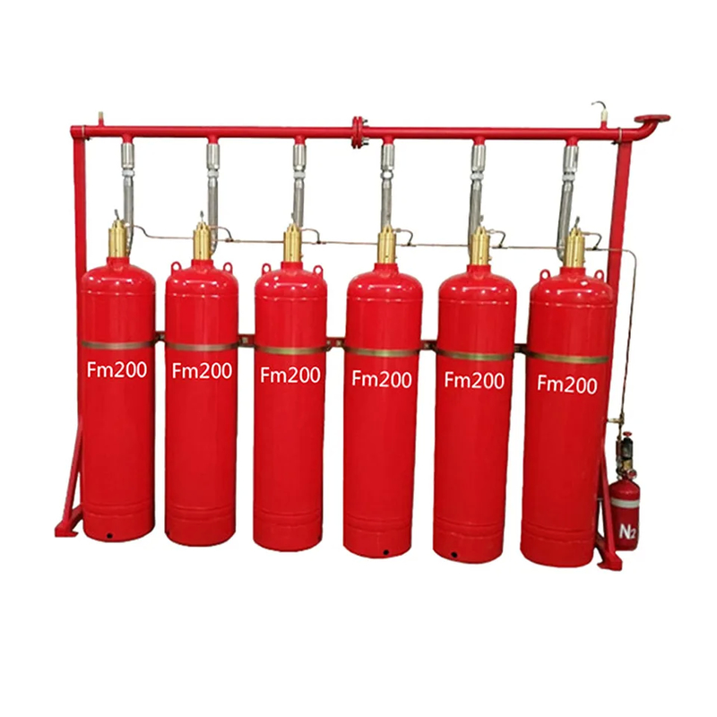 Powerful HFC227ea Fire Extinguishing System 5% To 95% Relative Humidity  10 Seconds