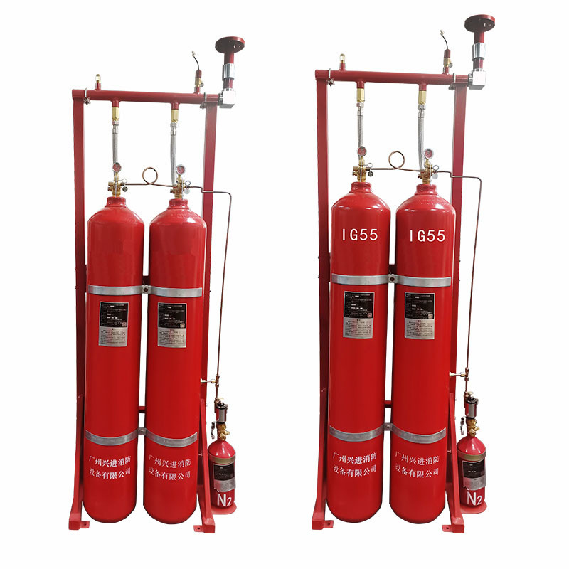 High-Performance 80L/90L IG55 Inert Gas Fire Prevention System for Industrial Fire Safety