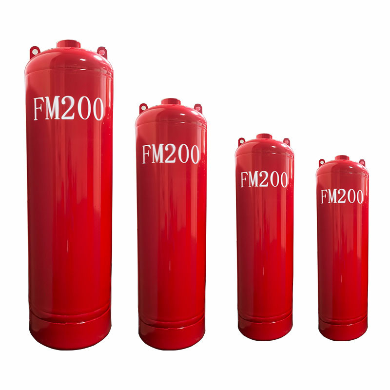 FM200 Gaseous Fire Cylinder Store The Extinguishing Agent Efficiently
